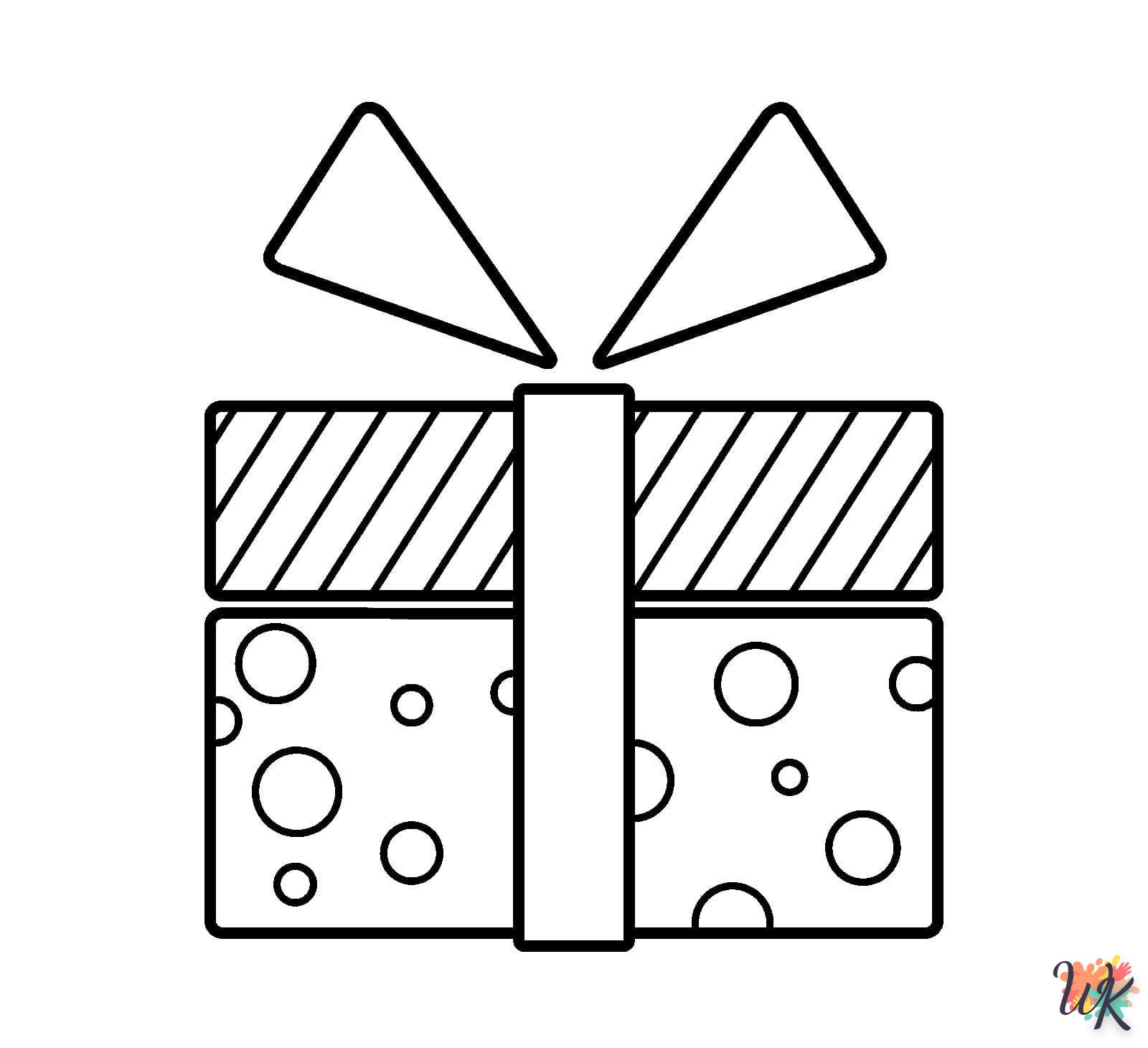 Regalo 84 Disegni da Colorare Regalo 82